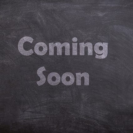 slate with coming soon on it