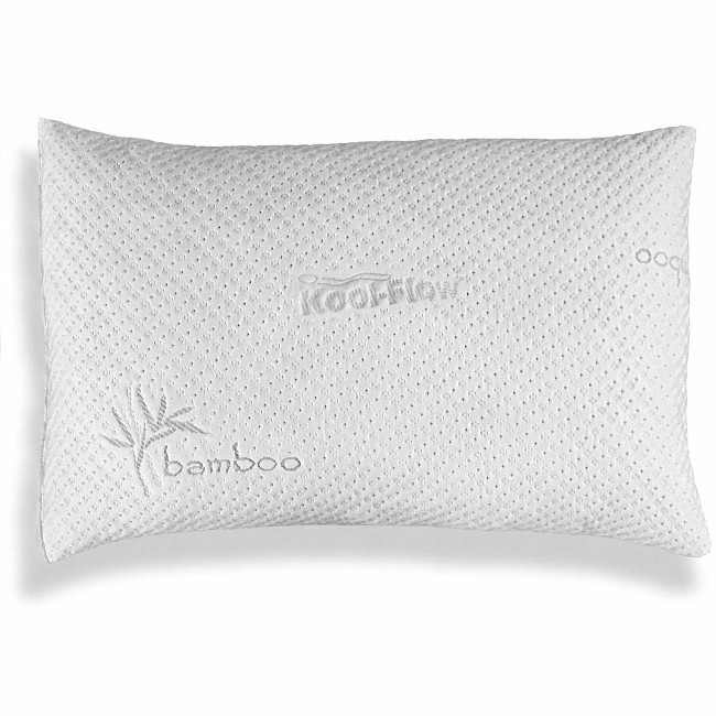Xtreme Comforts Bamboo Shredded Memory Foam Pillow Standard Size Made in  USA NEW